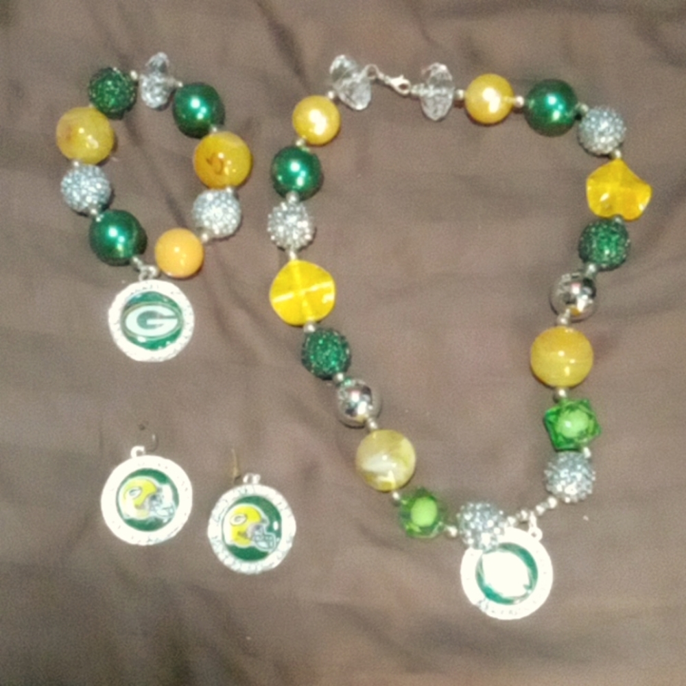 Greenbay Packers jewelry set
